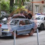 У Дніпрі на Героїв Крут чоловік з рюкзаком Glovo влаштував стрілянину ФОТО