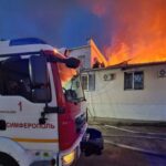 У Сімферополі на світанку спалахнула масштабна пожежа: прокуратура шукає винних ФОТО