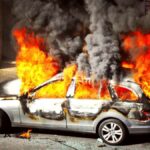 Машина з волонтером та військовим вибухнула під Кривим Рогом: що відомо ФОТО