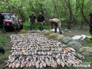 На Хмельниччині затримали двох браконьєрів, загальна сума збитку – близько 850 тисяч гривень ФОТО