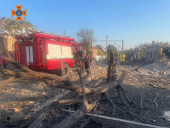 Окупанти атакували Оріхів Запорізької області, виникла пожежа - фото 1