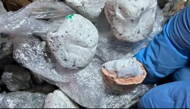 У Києві патрульні зупинили чоловіка, який розкладав камінчики з “сюрпризом” ФОТО