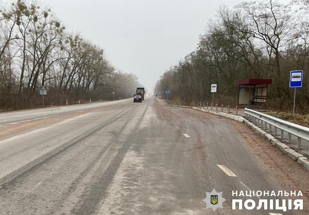 На Житомирщині поліція знайшла 19-річного водія бусика, який поїхав з місця наїзду на пішохода ФОТО